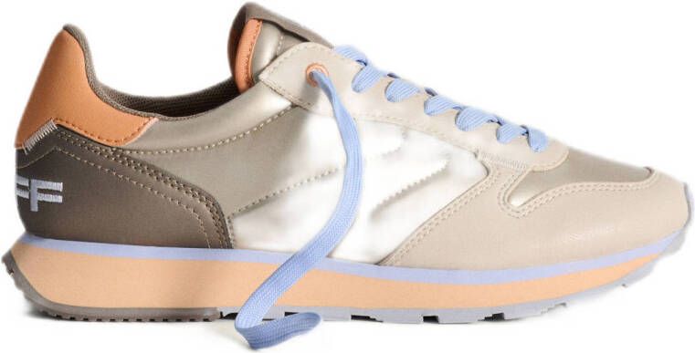 HOFF Track & Field leren sneakers goud beige