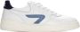 HUB Court leren sneakers wit blauw - Thumbnail 1