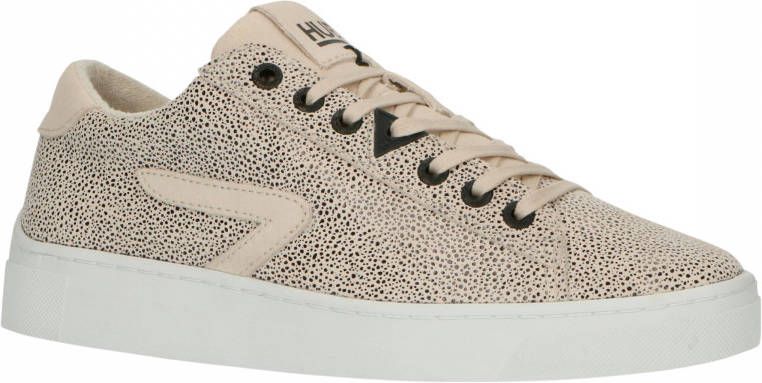 HUB HOOK LW Z-STITCH nubuck sneakers beige cheetahprint