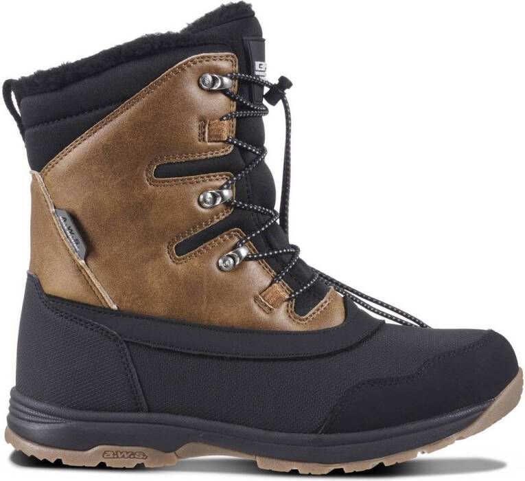 Icepeak snowboots Almont cognac donkerbruin