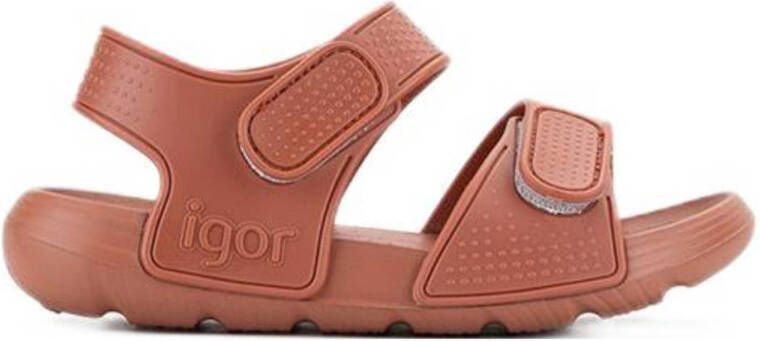 Igor waterschoenen brique Oranje Rubber Effen 23