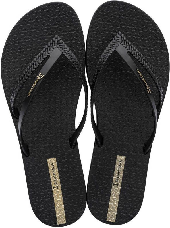 Ipanema Bossa teenslippers zwart