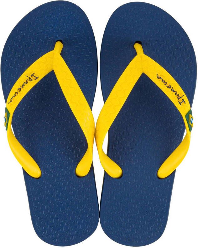 Ipanema Classic Brasil teenslippers geel blauw