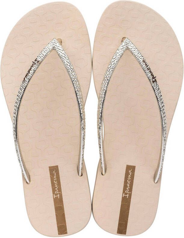 Ipanema Metallic Glitter Slip-On Sandalen Yellow Dames