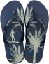 Ipanema Blauwe Palmboomprint Slippers Blue Heren - Thumbnail 1