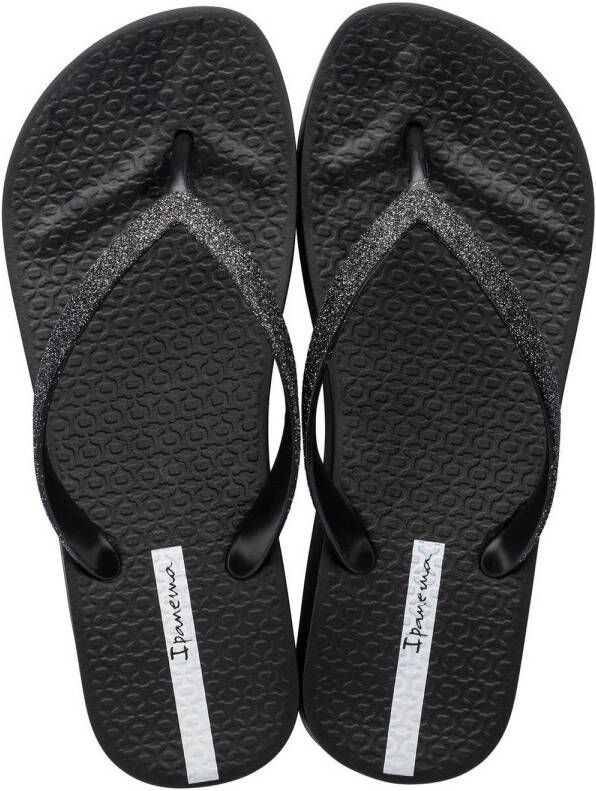 Ipanema Anatomic Mesh Chic Plateau Slippers Dames Black