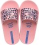 Ipanema Urban Slide badslippers met panterprint roze blauw - Thumbnail 1