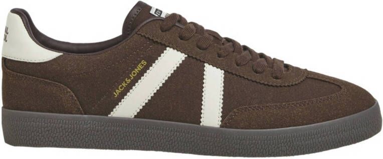 JACK & JONES suède sneakers bruin