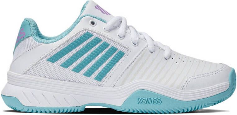 K-Swiss Women's White And Blue Court Express Hb 96750117 Shoes