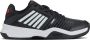 K-Swiss Court Express HB tennisschoenen zwart wit rood - Thumbnail 1