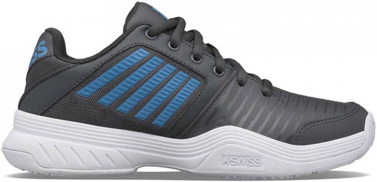 K-Swiss Court Express Omni tennisschoenen grijs blauw