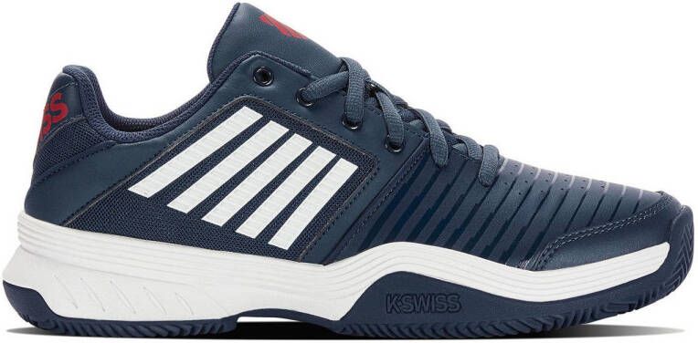 K-Swiss Court Express tennisschoenen donkerblauw wit