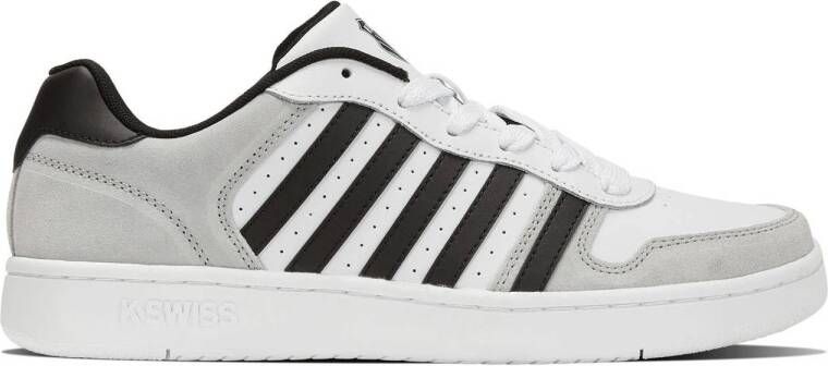 K-Swiss Court Palisander sneakers wit grijs zwart