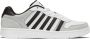 K-Swiss Court Palisander sneakers wit grijs zwart - Thumbnail 1