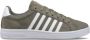 K-Swiss Court Tiebreak sneakers donkergroen wit - Thumbnail 1