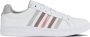 K-Swiss Court Tiebreak sneakers wit lila oudroze - Thumbnail 1