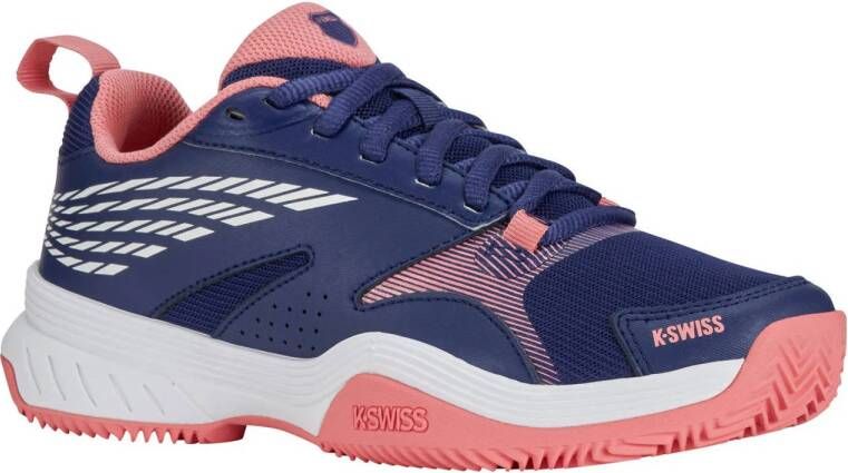 K-Swiss Speedex HB tennisschoenen donkerblauw roze