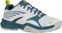 K-Swiss SpeedEx Padel padelschoenen wit petrol limegroen - Thumbnail 1