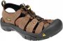 Keen Newport Heren Wandelsandalen Bison Bruin Leer K1001870 - Thumbnail 1