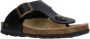 Kipling Juan 4 leren teenslippers zwart Jongens Leer 37 - Thumbnail 1