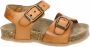 Kipling Easy 4 leren sandalen cognac - Thumbnail 1