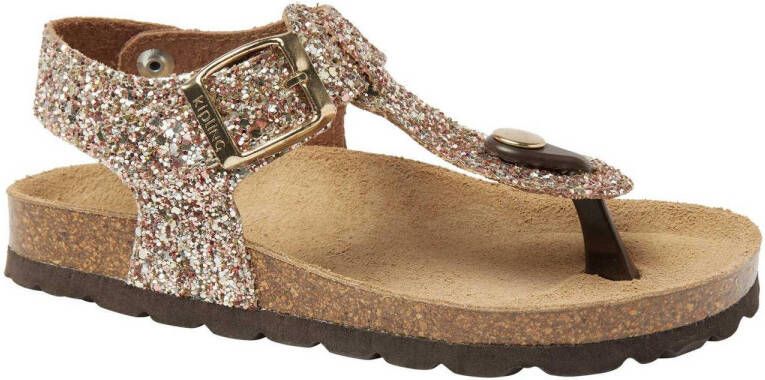 Kipling Madonna 1 sandalen met glitters champagne Wit Meisjes Imitatieleer 31