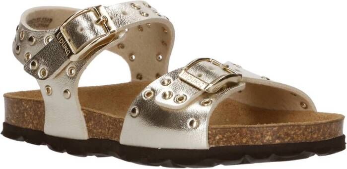 Kipling Nyla 1 sandalen goud Meisjes Imitatieleer Effen 25