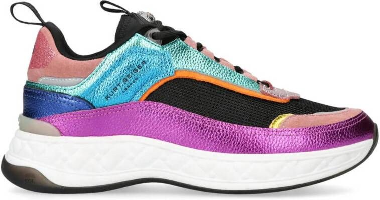 Kurt Geiger London Kensington Sneaker Lage sneakers Leren Sneaker Dames Multi