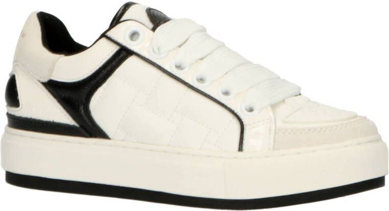 Kurt Geiger Southbank leren sneakers wit zwart