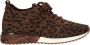 La Strada 1832649 sneakers met panterprint camel zwart - Thumbnail 1