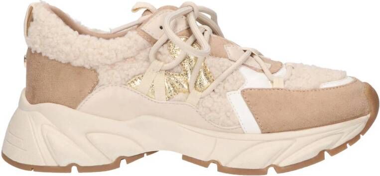 La Strada Chunky sneaker taupe dames