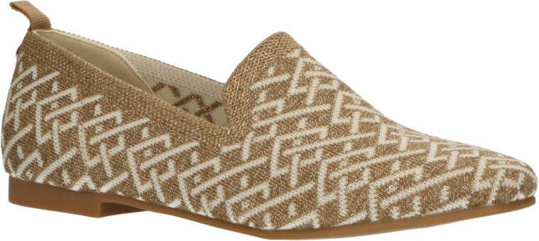 La Strada 1804422 4043 Gold White Knitted Loafer - Foto 1