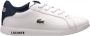 Lacoste Graduate voorschools Schoenen White Leer Foot Locker - Thumbnail 1