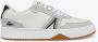 Lacoste L001 0722 2 Sma Wht Blk Schoenmaat 46 1 2 Sneakers 43SMA0075 - Thumbnail 1