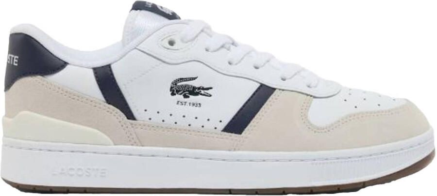 Lacoste T-Clip Set 225 1 sneakers wit donkerblauw ecru