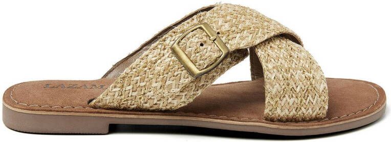 Lazamani beige slippers