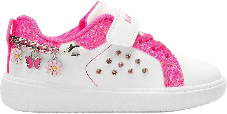 Lelli Kelly sneakers meisjes wit roze Meerkleurig 26