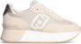 Liu Jo Sportieve Suède Sneakers met Mesh Details Beige Dames - Thumbnail 1