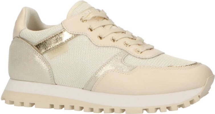 Liu Jo Wonder 01 leren sneakers ecru