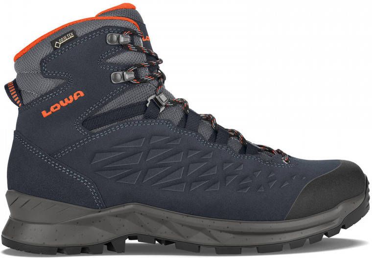 Lowa Explorer GTX wandelschoenen donkerblauw oranje