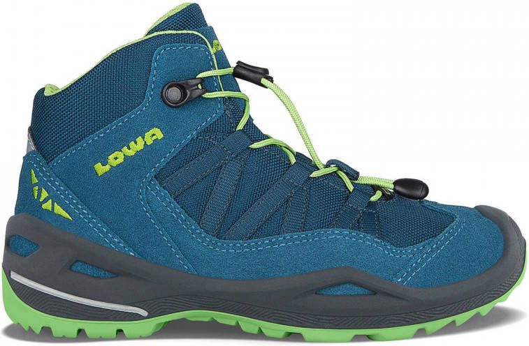 Lowa Robin GTX QC Schoen Junior Donkerblauw Limoengroen