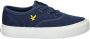 Lyle & Scott Wick Kids sneakers donkerblauw Jongens Textiel Logo 35 - Thumbnail 1