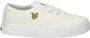 Lyle & Scott Wick Kids sneakers wit Jongens Textiel Logo 28 - Thumbnail 1