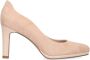 Manfield Dames Roze suède pumps - Thumbnail 1