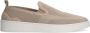 Manfield Heren Beige knit fabric loafers - Thumbnail 1