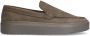 Manfield Heren Antraciete nubuck loafers - Thumbnail 1