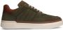 Manfield Heren Khaki nubuck sneakers - Thumbnail 1