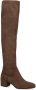 Manfield stretch overknee laarzen taupe - Thumbnail 1