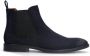 Manfield Heren Blauwe suède chelsea boots - Thumbnail 1