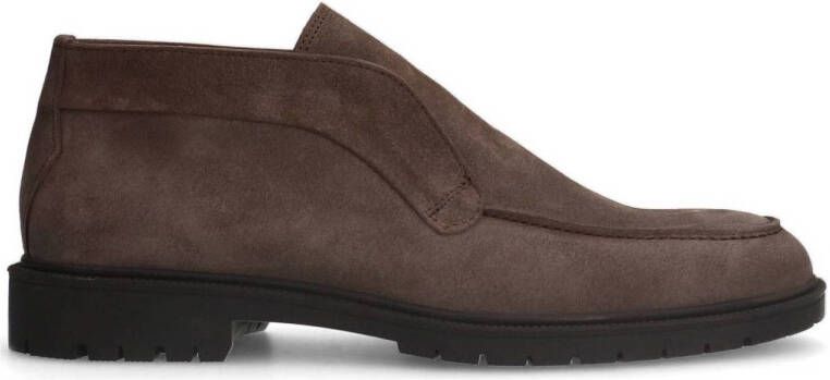 Manfield Heren Bruine suède boots